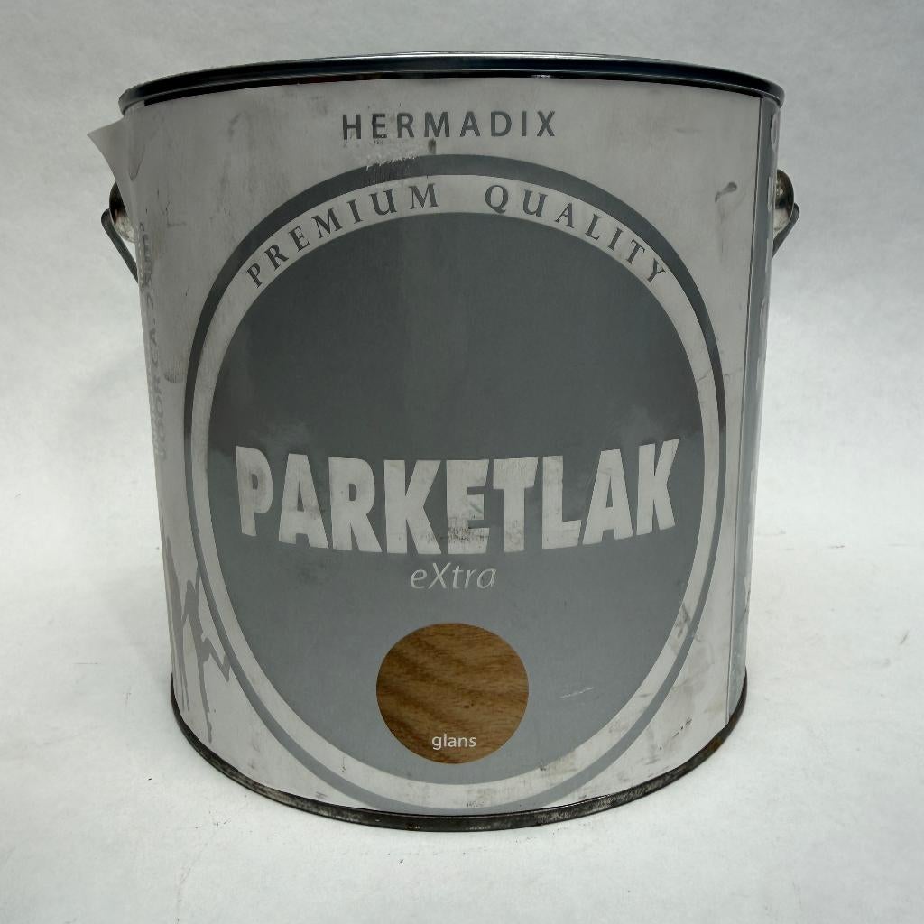 Hermadix Parketlak eXtra Blanke Lak Kleurloos Glans 2.5L, Overige kleuren, Nieuw, Hermadix, Hermadix