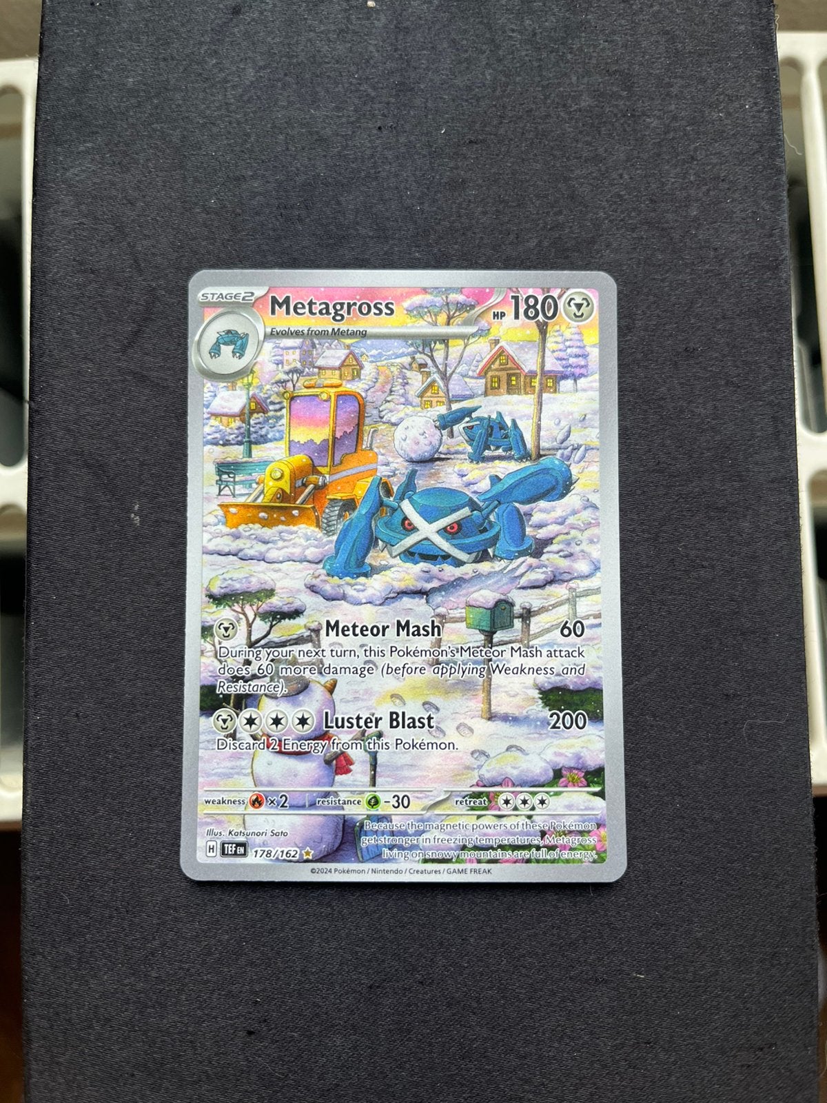 Metagross 178/162 Temporal forces illustration rare Nm, Hobby en Vrije tijd, Verzamelkaartspellen | Pokémon, Ophalen of Verzenden