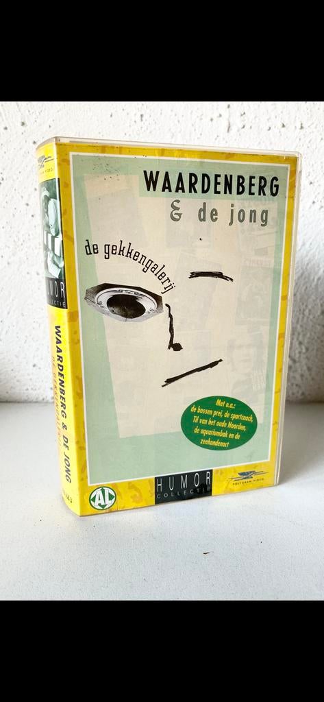 VHS:  ‘DE GEKKENGALERIJ’  (1988/89), Alle leeftijden, Ophalen of Verzenden, Zo goed als nieuw