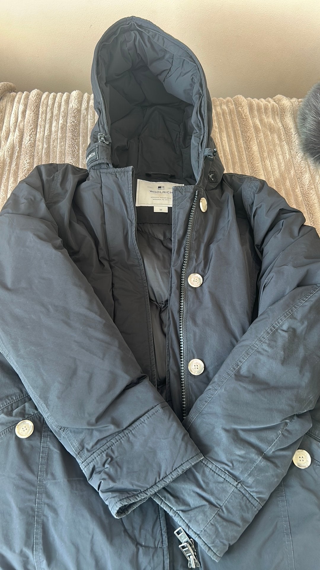 Woolrich jaa dames, Ophalen, Zo goed als nieuw, Zwart
