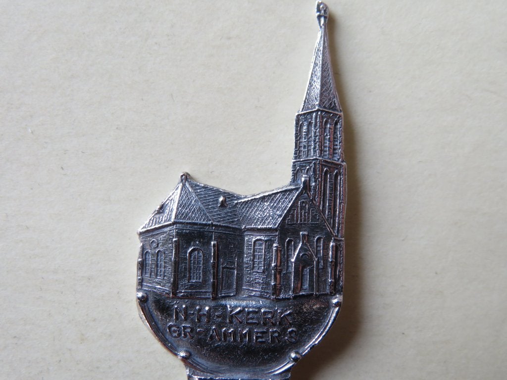 Verzilverd lepeltje N.H. kerk Groot-Ammers, Verzenden