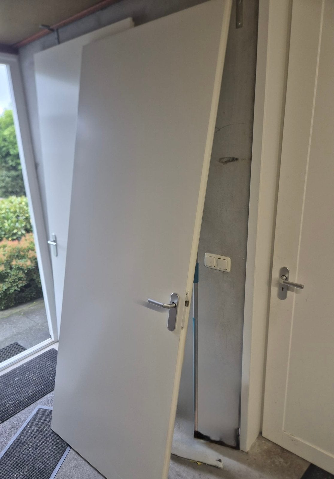 2x Svedex binnendeuren opdek wit RAL 9010 – 91 x 232 cm, Doe-het-zelf en Verbouw, Ophalen, 80 tot 100 cm, 215 cm of meer, Binnendeur