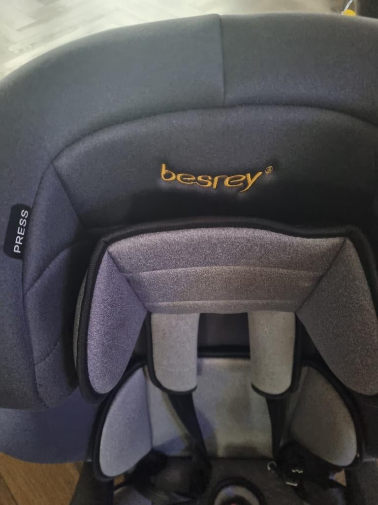 Bersrey Isofix Autostoel 9-18 kg Grijs/Rood, Kinderen en Baby's, Autostoeltjes, Overige merken, Gebruikt, 9 t/m 18 kg, Ophalen of Verzenden