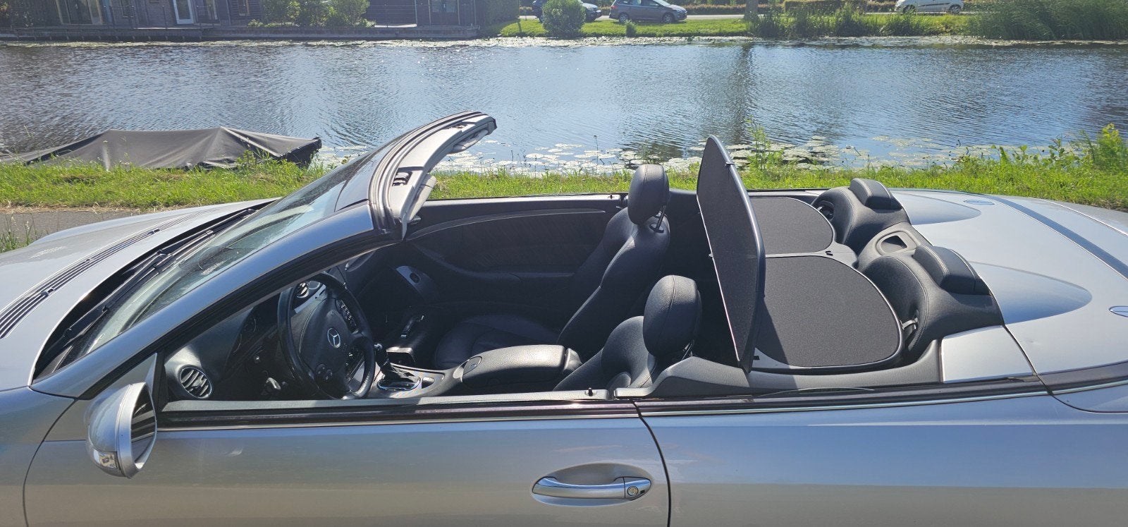 Merc. CLK320 Avantgarde / nwAPK / NL-auto /Stalling mogelijk, Automaat, Dealer onderhouden, Achterwielaandrijving, Zwart