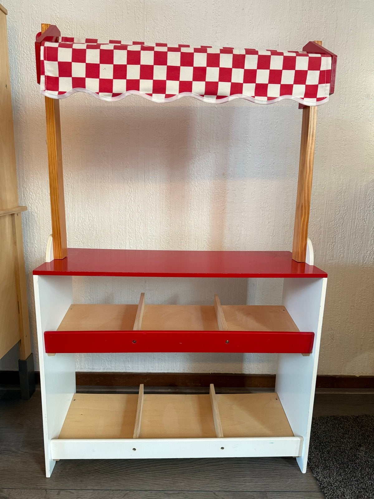 Houten marktkraam / winkeltje voor kinderen, Ophalen, Gebruikt, Jongen of Meisje
