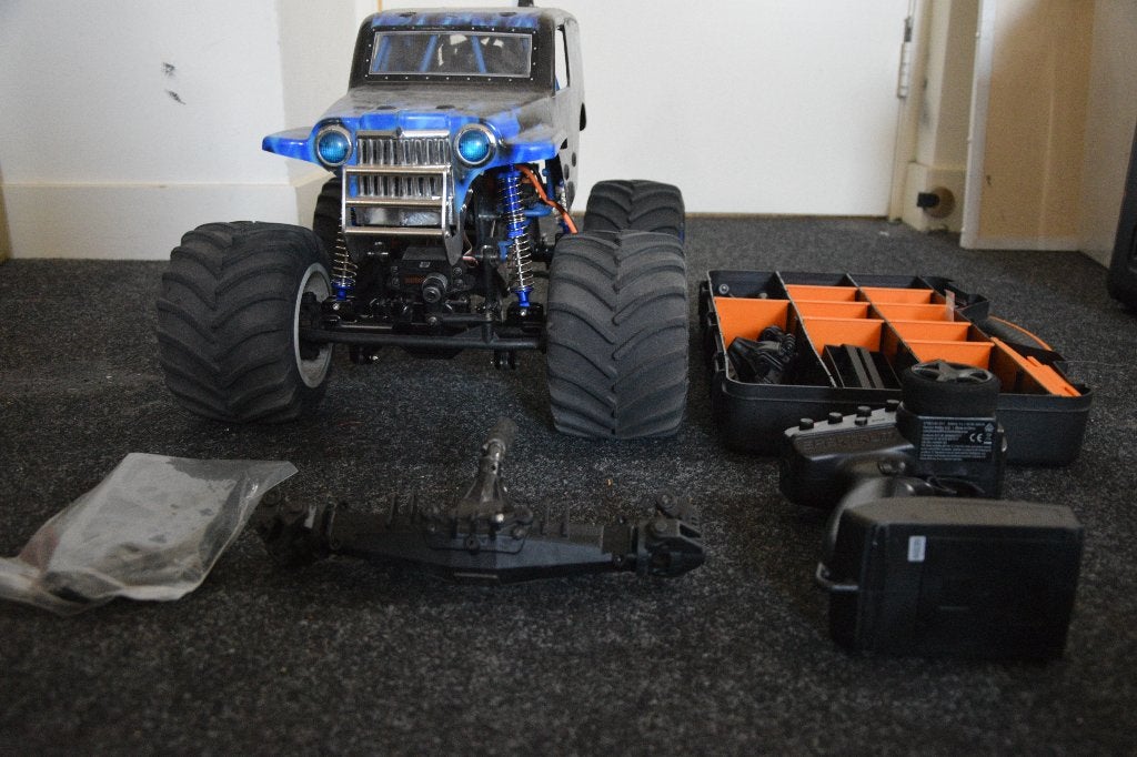 LOSI LMT V1 ARTR + Spares, Elektro, Gebruikt, Auto offroad, Ophalen of Verzenden