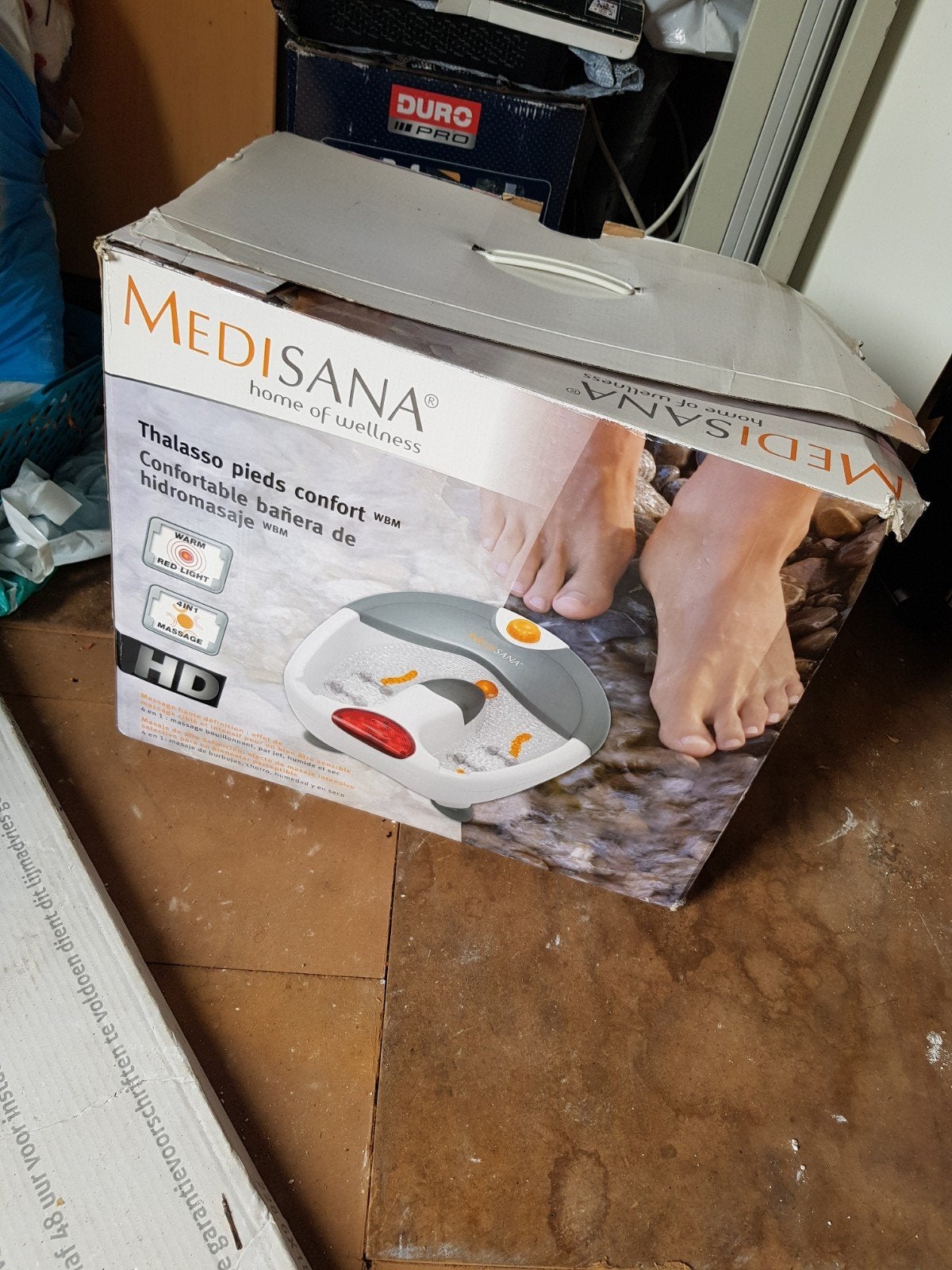 Nieuw voetenbad, Ophalen, Nieuw