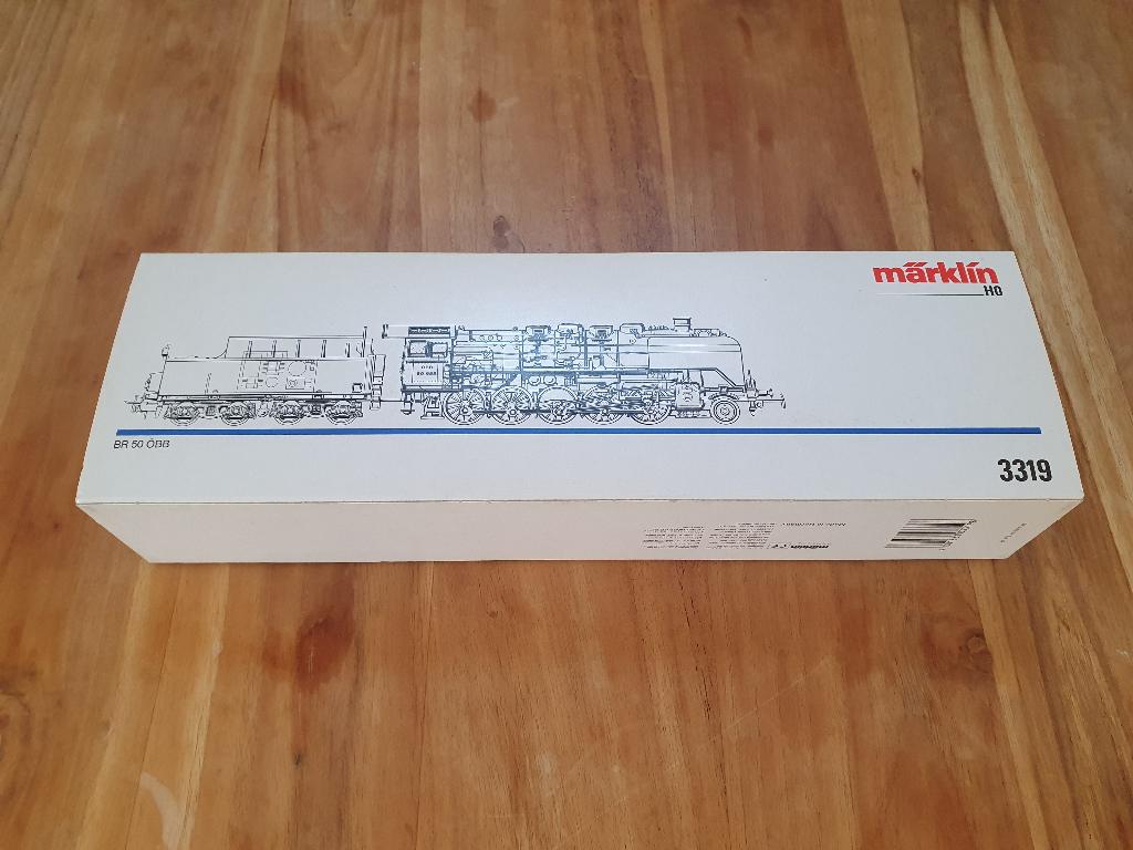 Märklin 3319 Stoomlokomotief serie 50 ÖBB in nieuwstaat, Hobby en Vrije tijd, Modeltreinen | H0, Wisselstroom, Locomotief, Ophalen of Verzenden