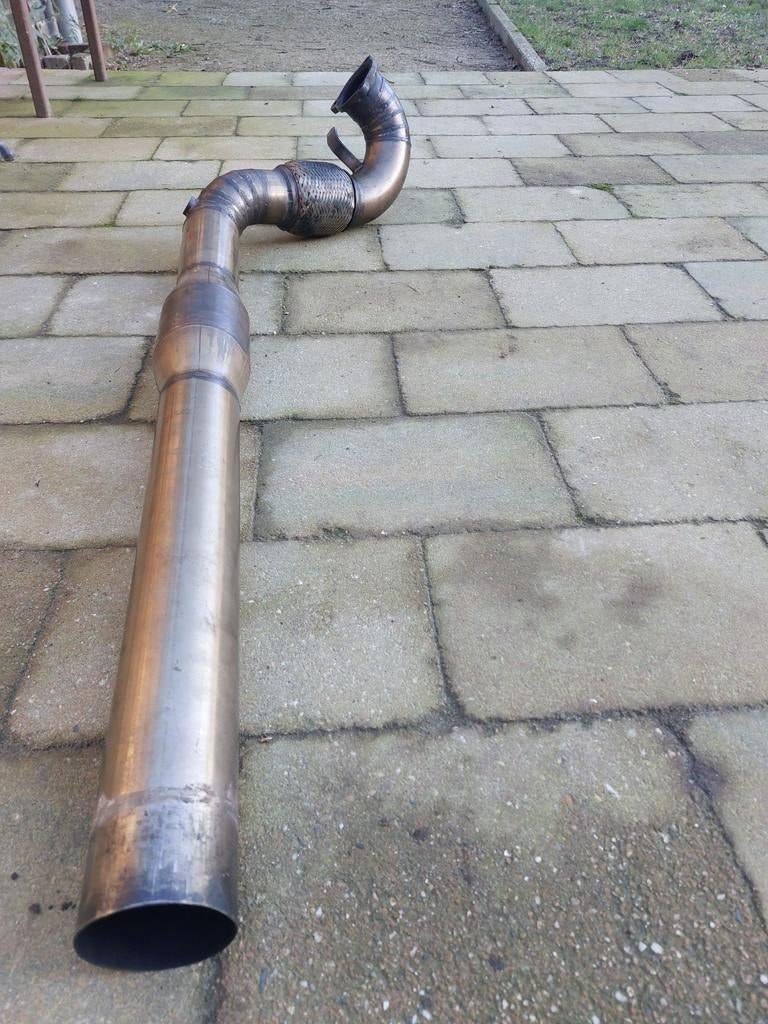 Volvo 850 2.3 t5r Downpipe 3inch RVS 200Cell racekat, Auto-onderdelen, Ophalen, Nieuw, Volvo