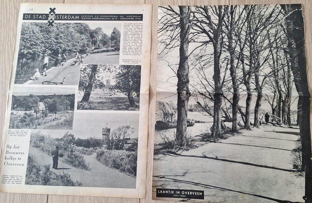 Bloemendaal, Overveen, Aerdenhout etc. (NH) - oude knipsels., Ophalen of Verzenden, 1920 tot 1940, Noord-Holland
