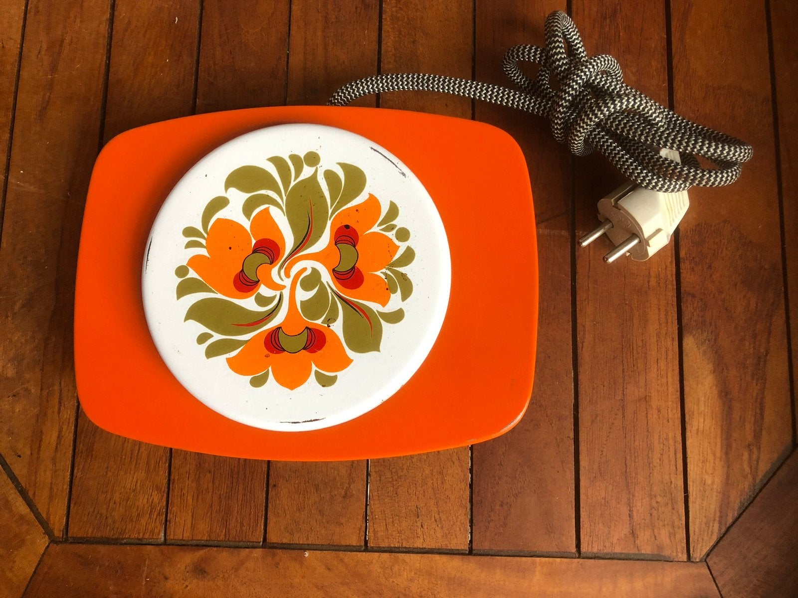 t.k.Inventum HT25 warmhoudplaatje 110W 2 standen RETRO, Ophalen of Verzenden