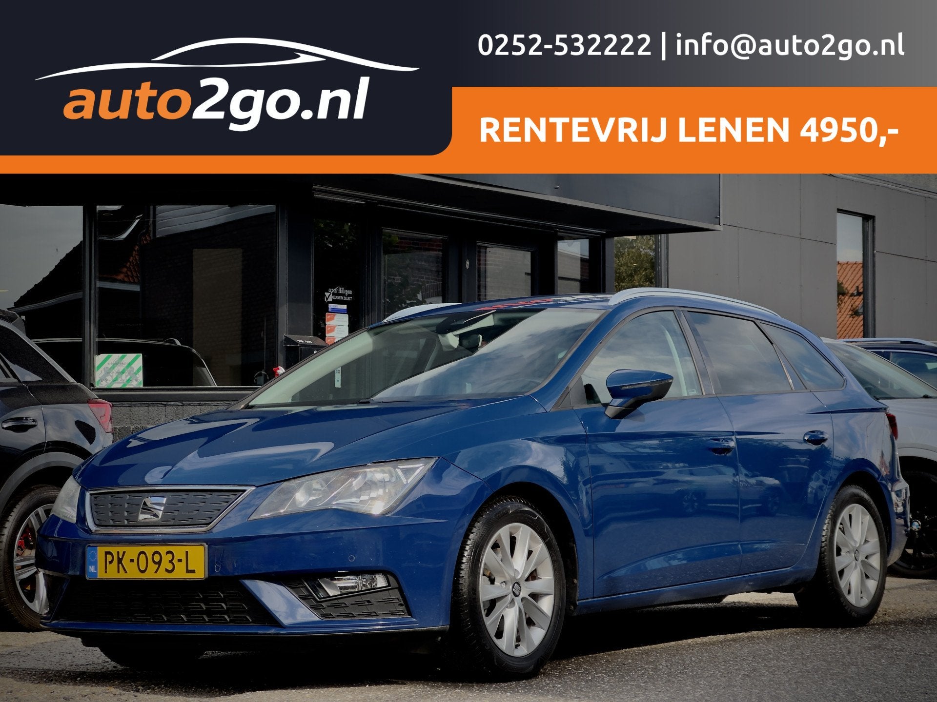 SEAT Leon ST 1.0 EcoTSI STYLE INTENSE 129D.KM! NAVI AIRCO AP, Auto's, Dealer onderhouden, Gebruikt, Origineel Nederlands, Stationwagon