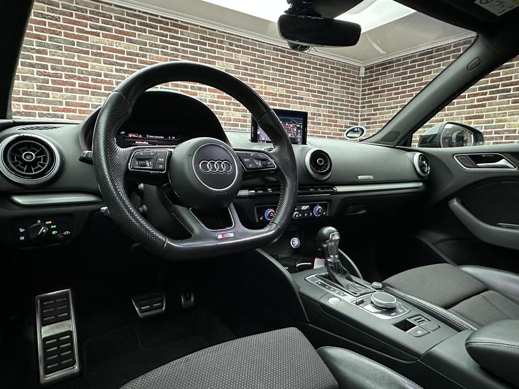 Audi A3 Sportback 40 e-tron S-Line | Adaptive cruise| Keyles, Auto's, Audi, Gebruikt, 4 cilinders, Leder en Stof, Zwart