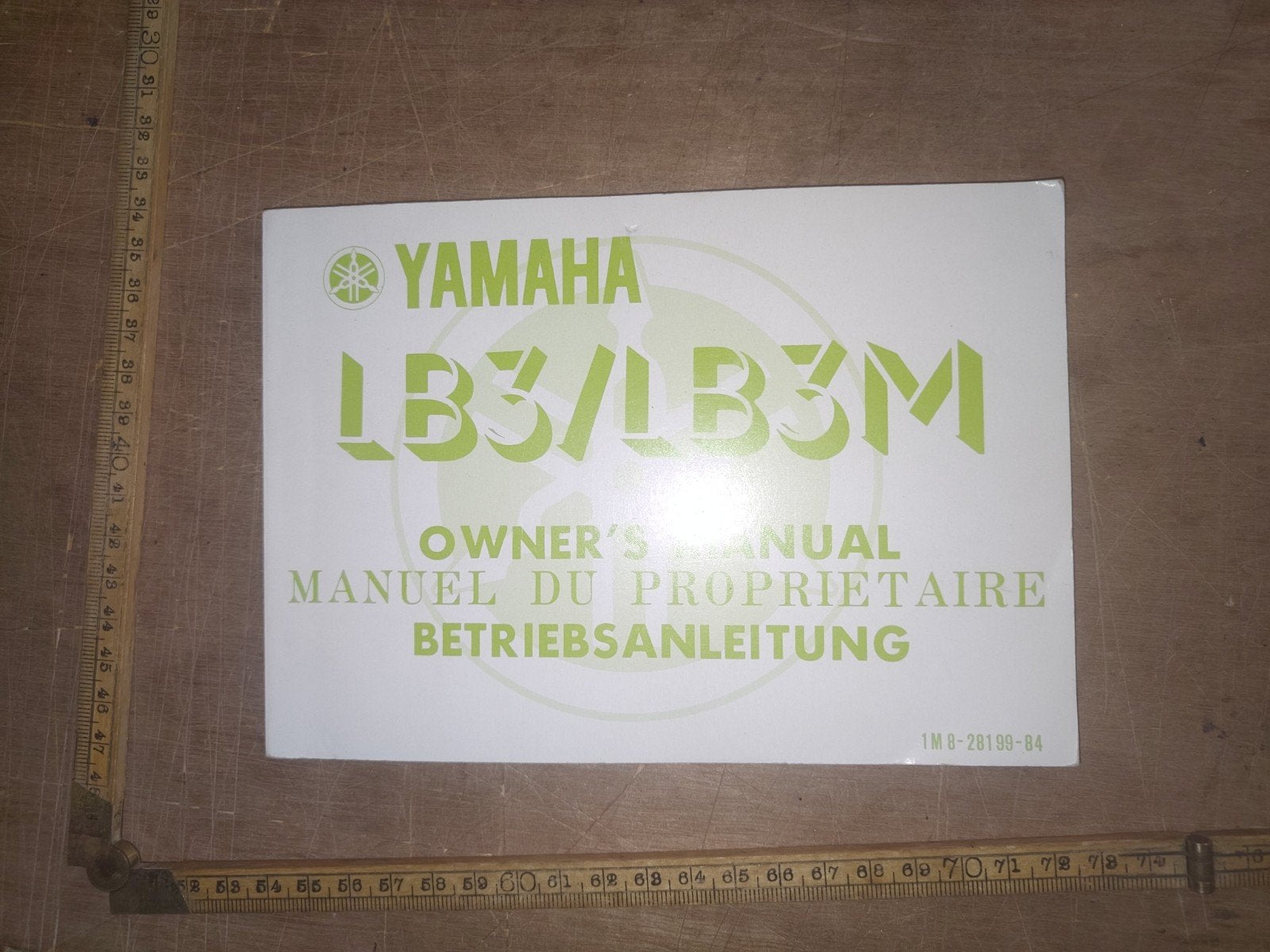 Handleiding Yamaha Lb3m Bop, Ophalen of Verzenden, Gebruikt