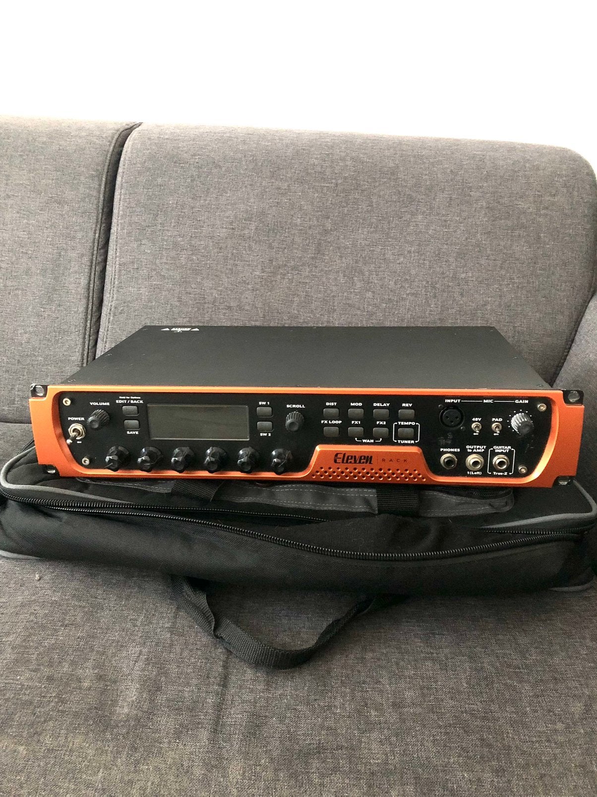 Eleven rack multi effect (fractal,axefx,kemper,Dsp,toneX), Muziek en Instrumenten, Ophalen of Verzenden, Zo goed als nieuw, Delay of Echo