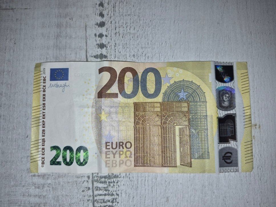 200 Euro biljet - Nieuwe serie, Ophalen, Overige landen