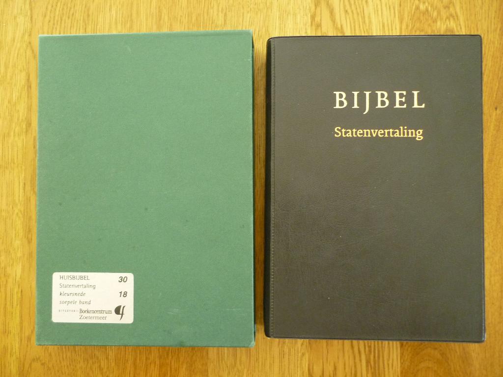 Huisbijbel Jongbloed zachte kaft zwart Statenvertaling, Ophalen of Verzenden, Nieuw, Christendom | Protestants