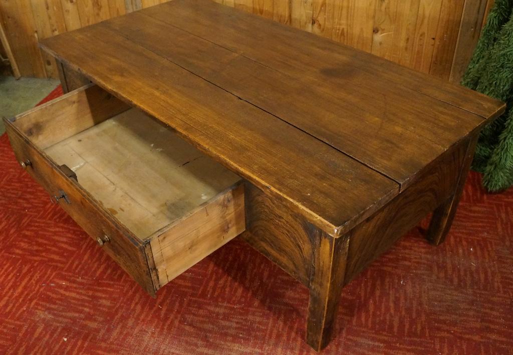 Antiek tafel Spaanse salontafel Rustiek Sidetable Landelijke, Ophalen, 100 tot 150 cm, 50 tot 75 cm, 50 tot 100 cm