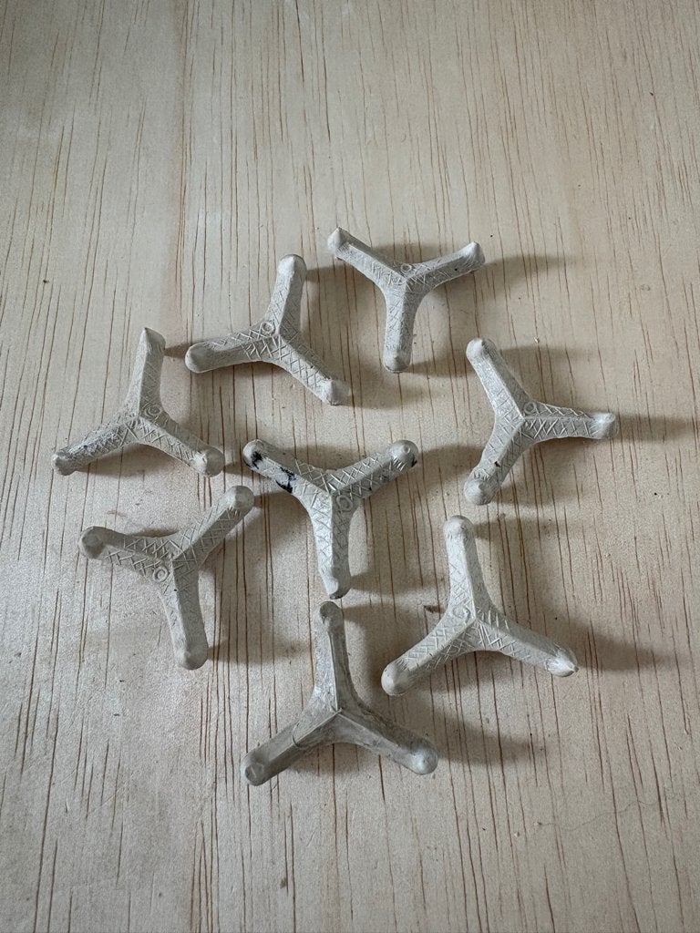 Stapelmateriaal voor keramiek stook - triangels NR 0, Hobby en Vrije tijd, Pottenbakken, Ophalen of Verzenden, Gebruikt