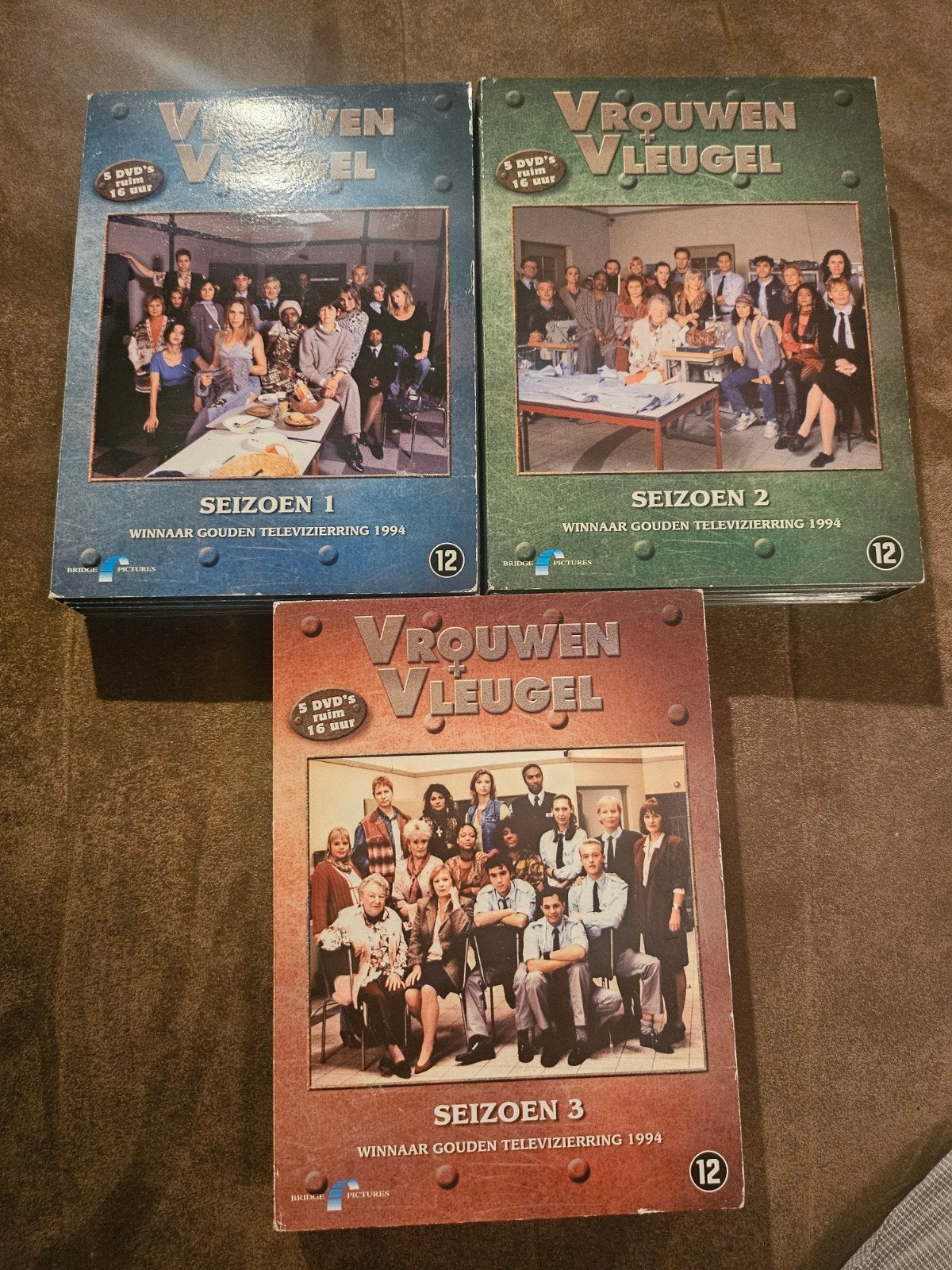 Vrouwen Vleugel - Complete Serie (Seizoen 1, 2 & 3) DVD, Cd's en Dvd's, Gebruikt, Drama, Vanaf 12 jaar, Complete serie