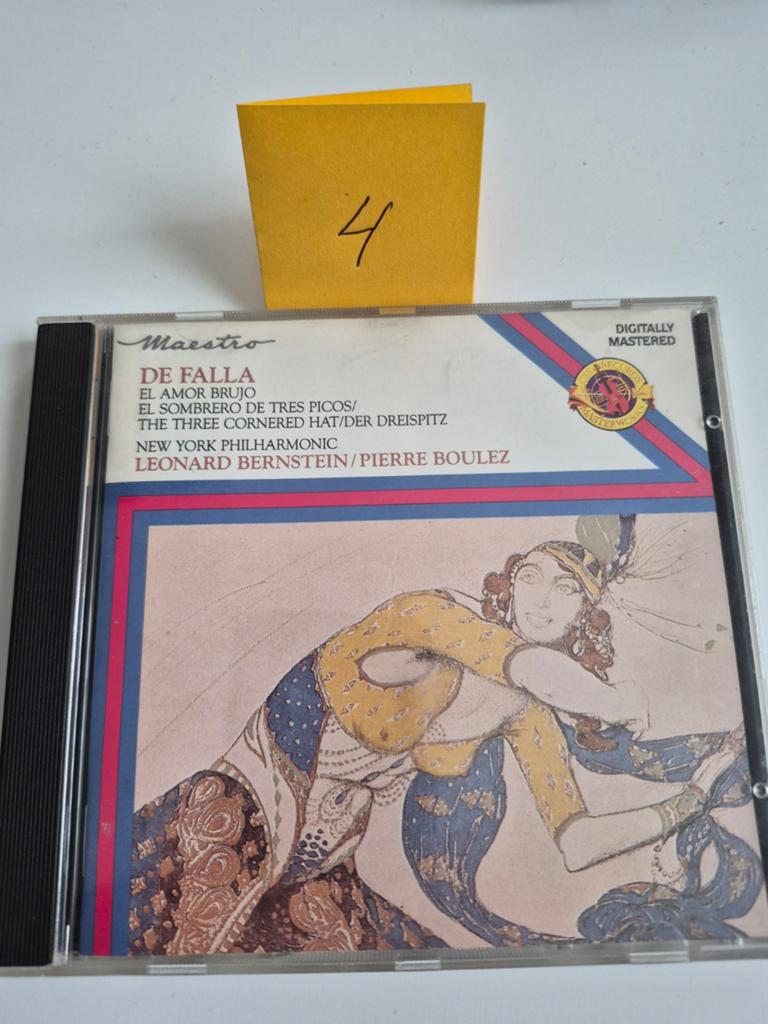 De Falla - El Amor Brujo / El Sombrero de Tres Picos CD, Ophalen of Verzenden, Modernisme tot heden, Gebruikt, Orkest of Ballet