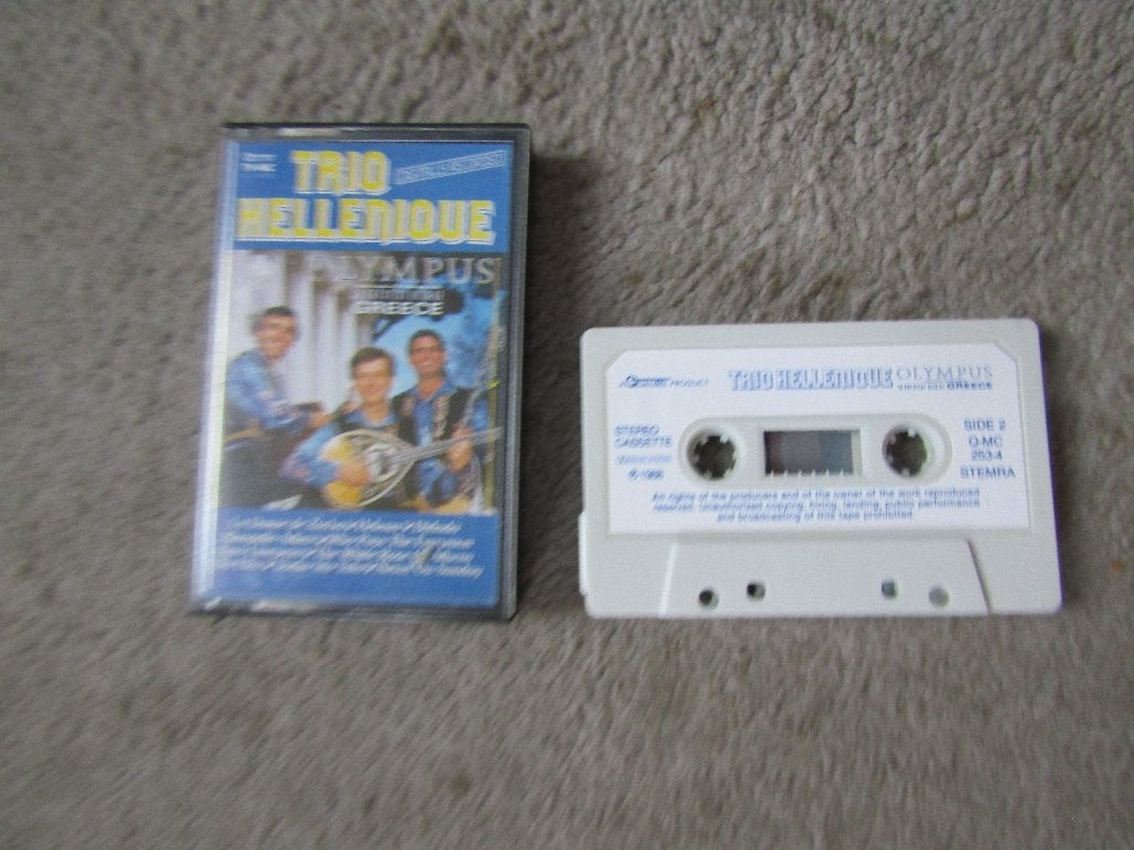 Cassette: Trio Hellenique, Gebruikt, Wereldmuziek, 1 bandje, Ophalen of Verzenden