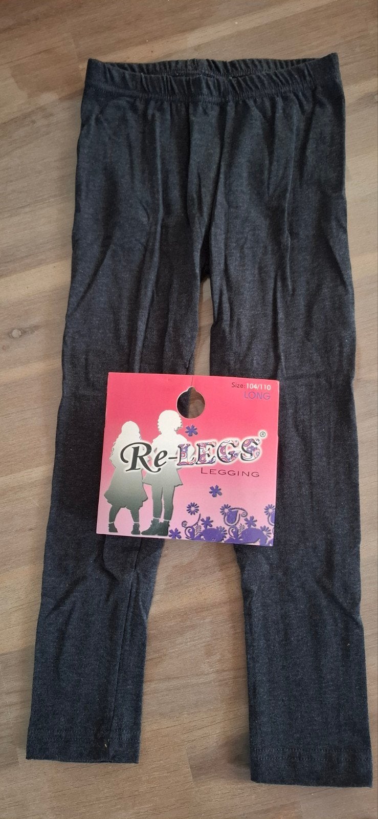 Kinderlegging maat 104-110, marine of antraciet, 95% katoen, Ophalen of Verzenden, Nieuw, Re-Legs, Meisje