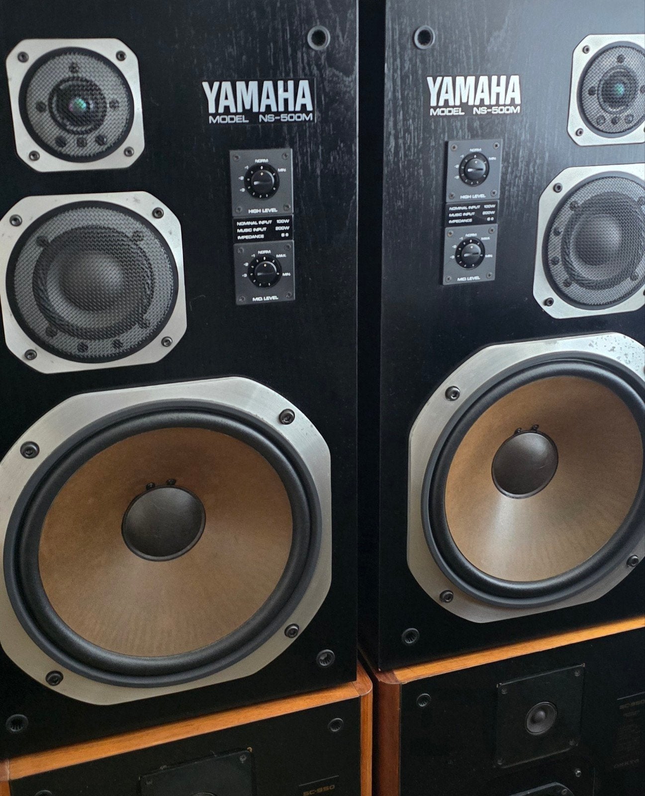 Yamaha NS-500M Vloerstaande Luidsprekers - Vintage Geluid