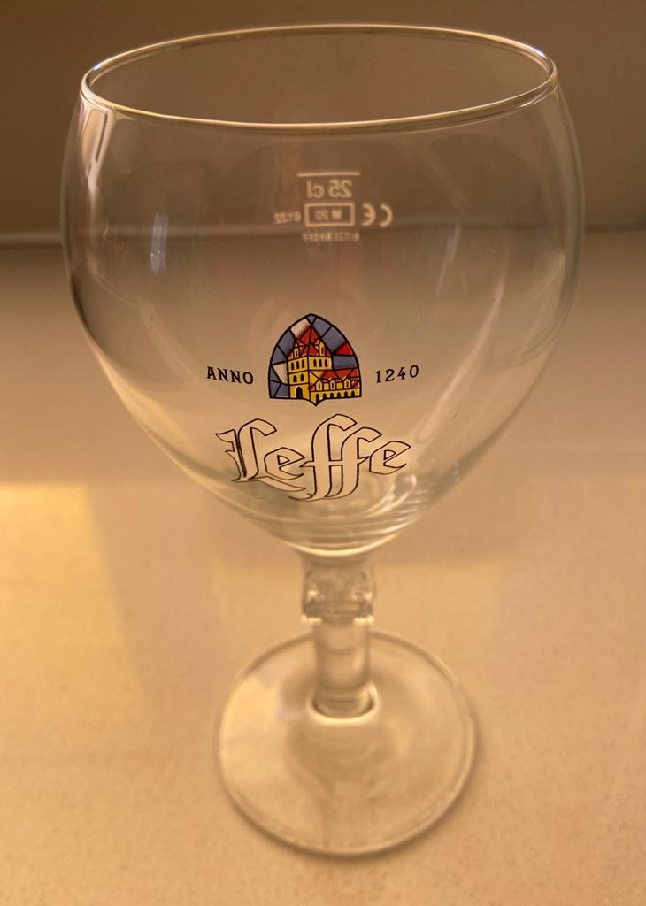 Leffe bierglas 25 cl - Ritzenhoff, Verzamelen, Glas en Borrelglaasjes, Ophalen of Verzenden, Zo goed als nieuw