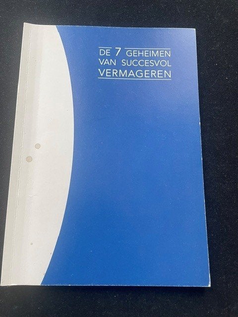 De 7 Geheimen van Succesvol Vermageren & Super Metabolisme, Ophalen of Verzenden, Gebruikt, Overige typen