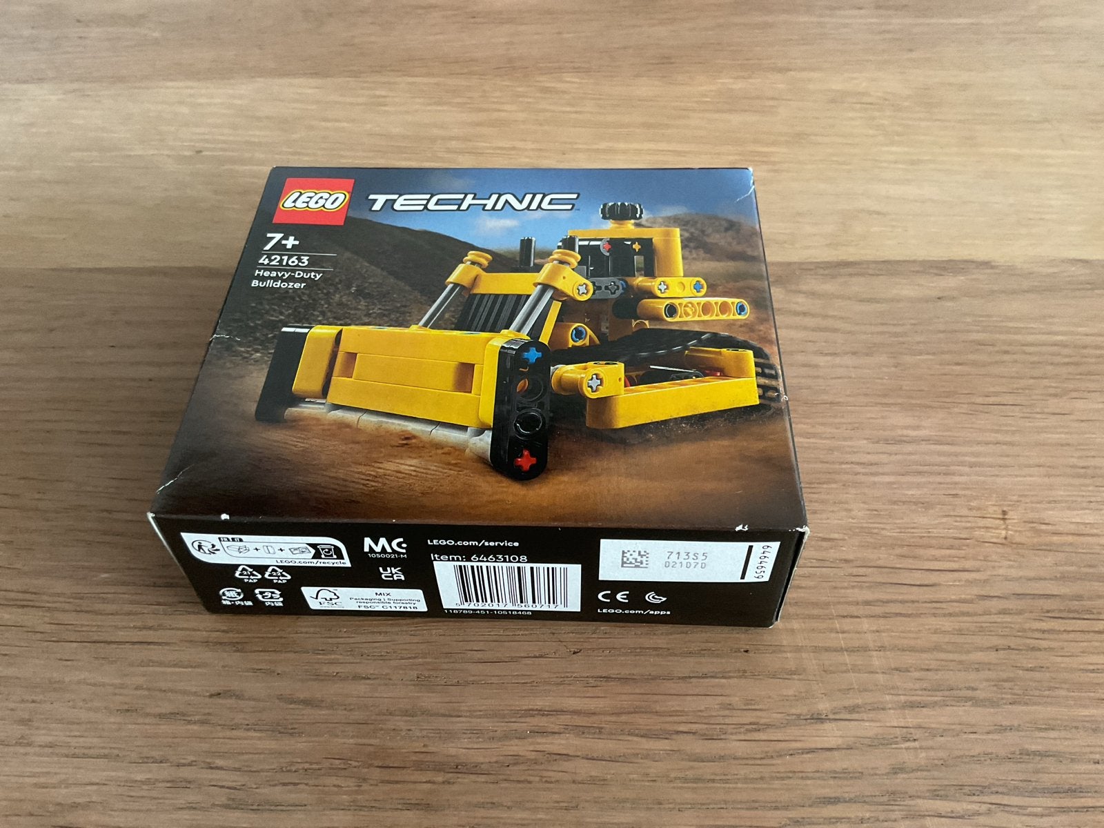 LEGO Technic 42163 Zware Bulldozer - Nieuw in doos, Ophalen of Verzenden, Nieuw, Overige merken