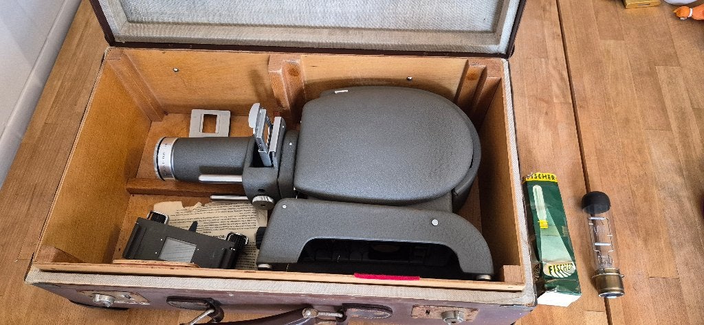 prachtige vintage Leitz Prado 250 projector, Ophalen of Verzenden, Gebruikt