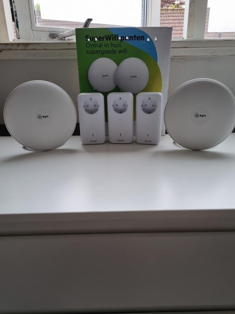 KPN SuperWifi punten en Powerline adapters, Ophalen of Verzenden, Zo goed als nieuw, KPN