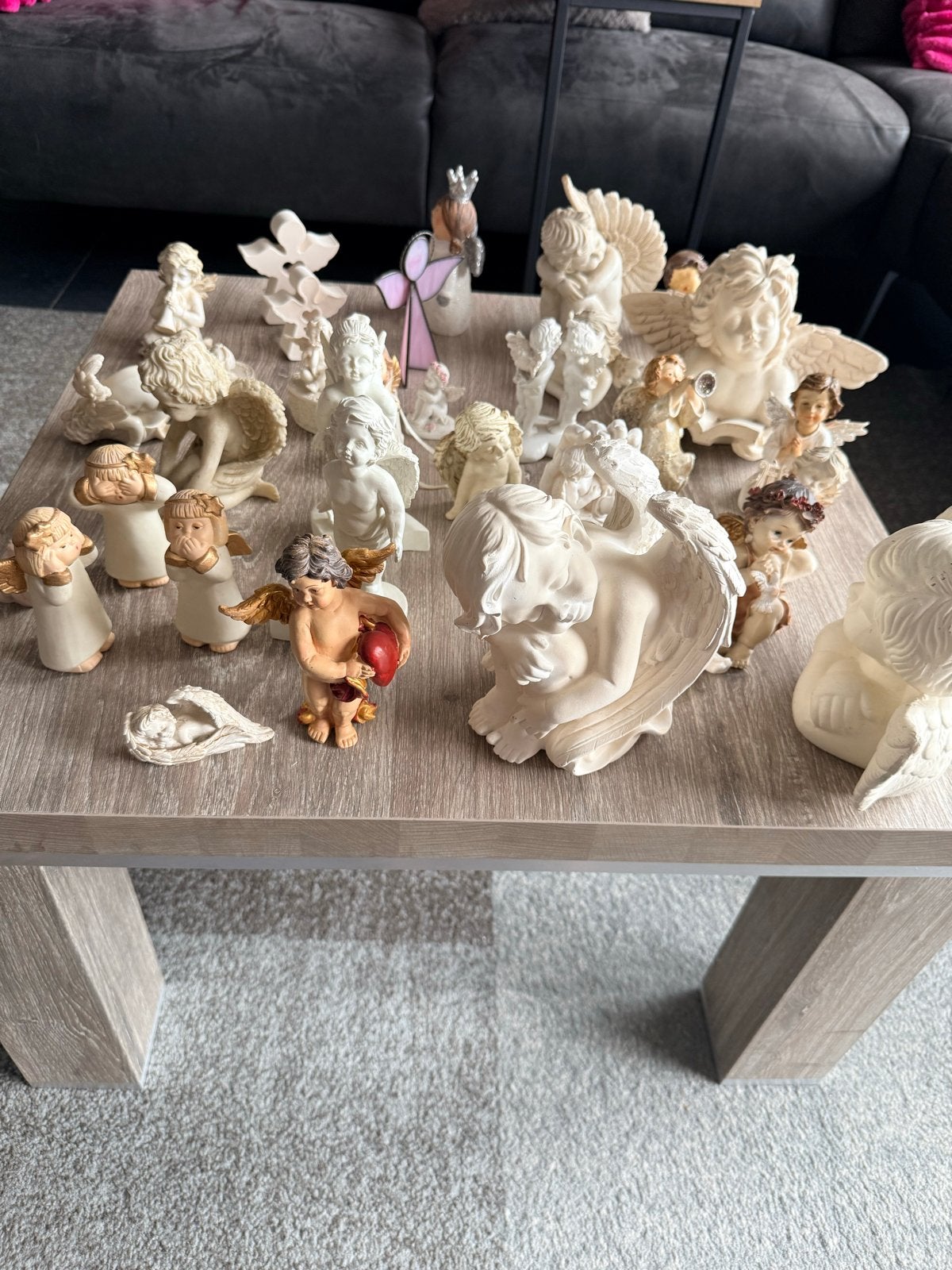 Diverse Engeltjes Beeldjes Collectie, Ophalen, Zo goed als nieuw, Overige typen