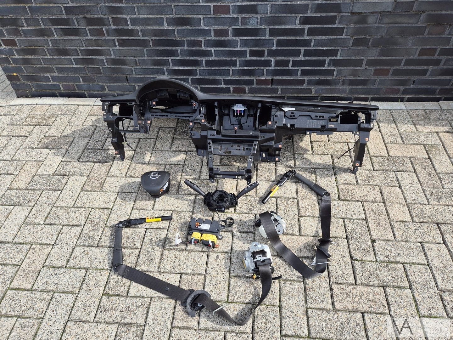 Airbag set met dashboard en gordels Opel Astra K 2015 - 2021, Gebruikt, -, -, Opel