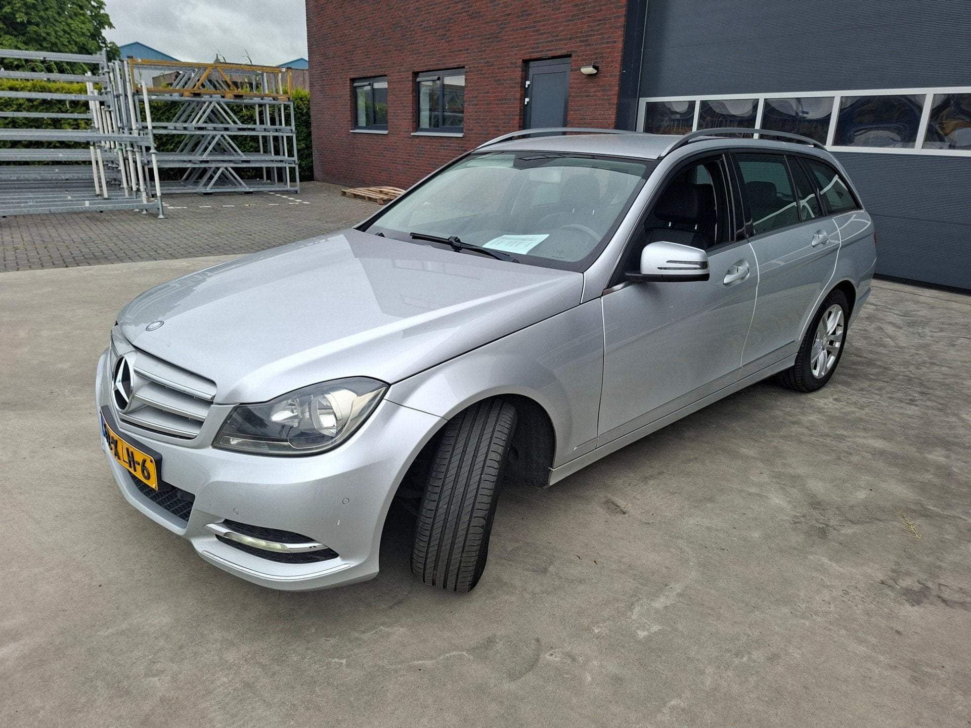 Mercedes-Benz C-klasse Estate 180 Business Class Avantgarde, Automaat, Euro 5, Achterwielaandrijving, Zwart