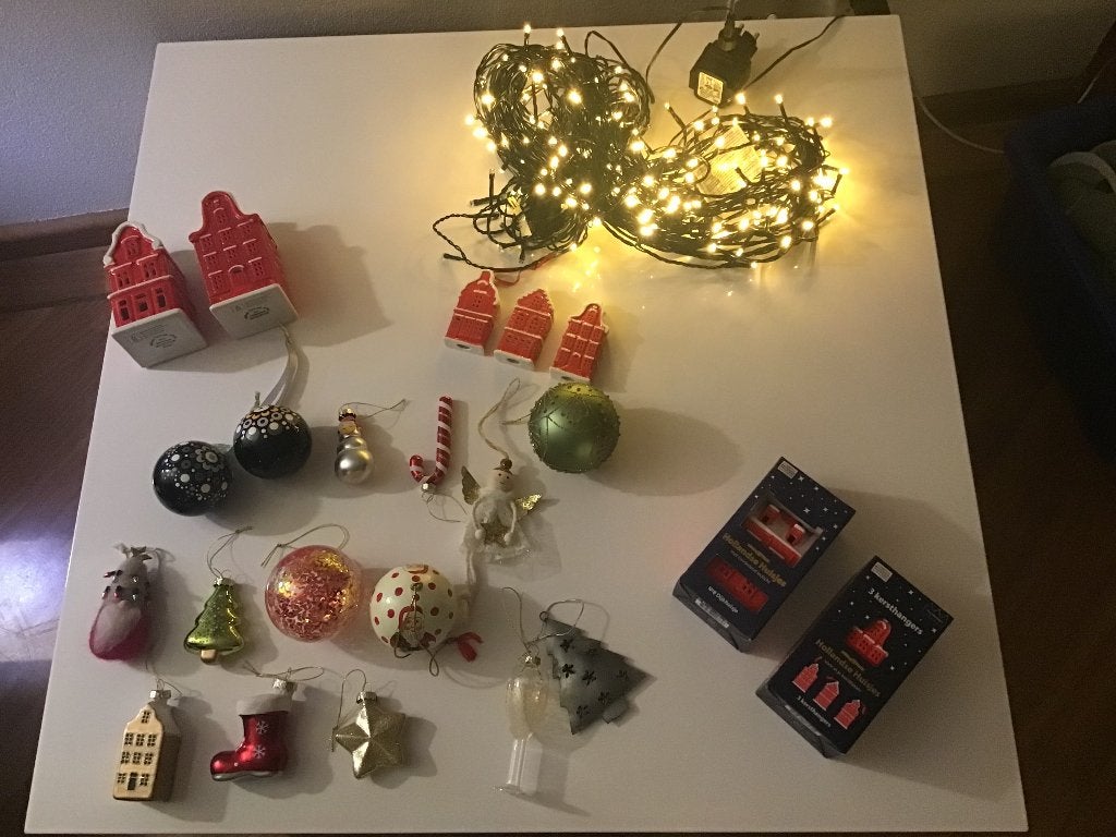 Lampjes versiering (2 setjes)., Ophalen, Zo goed als nieuw