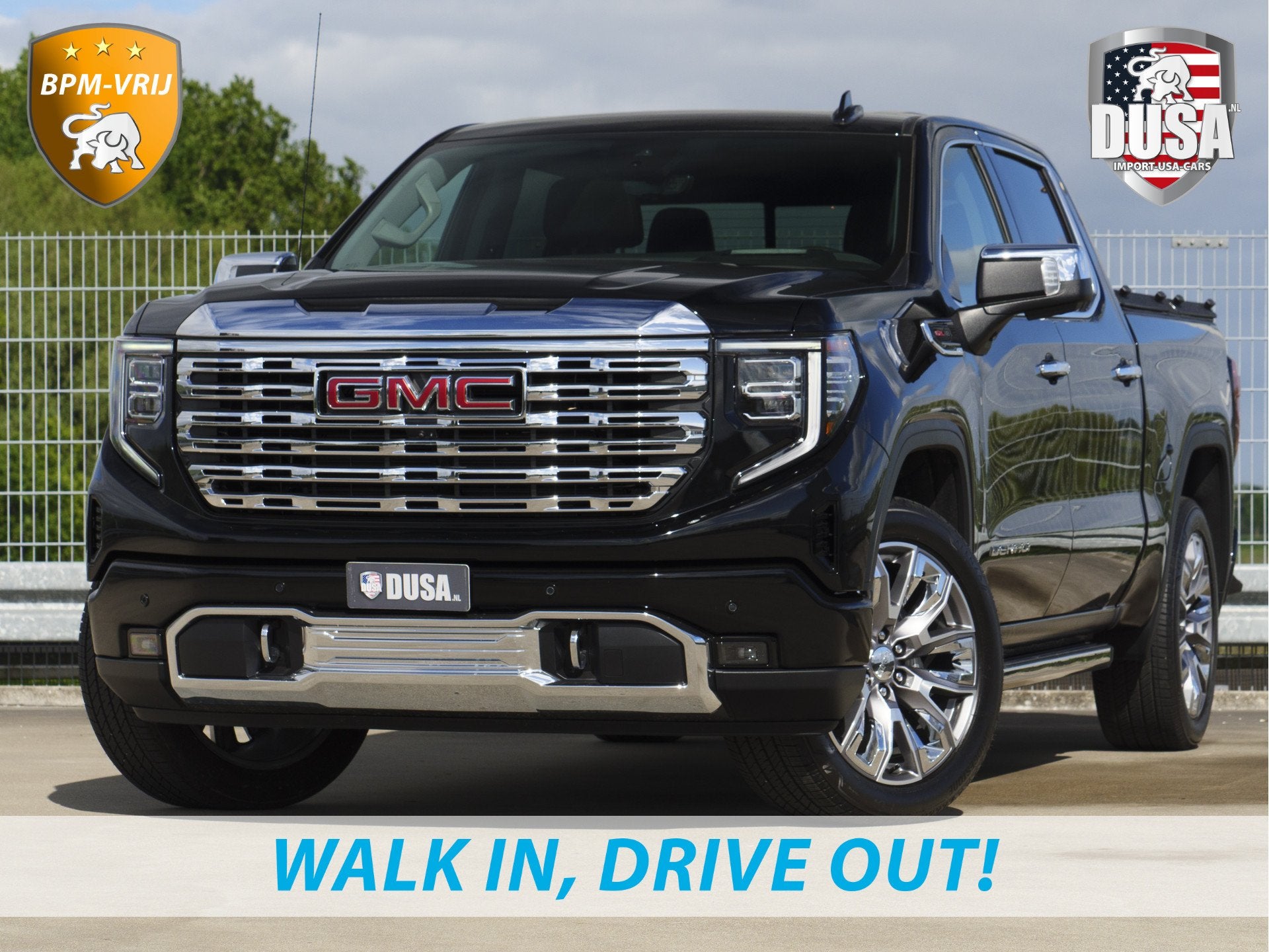 GMC 1500 sierra Denali | 6.2L V8 Leder | HUD | Bose Audio |, Auto's, Zwart, 426 pk, Zwart, Bedrijf