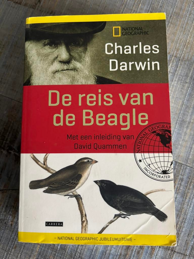 Boek de reis van de beagle charles darwin, Ophalen of Verzenden, Zo goed als nieuw