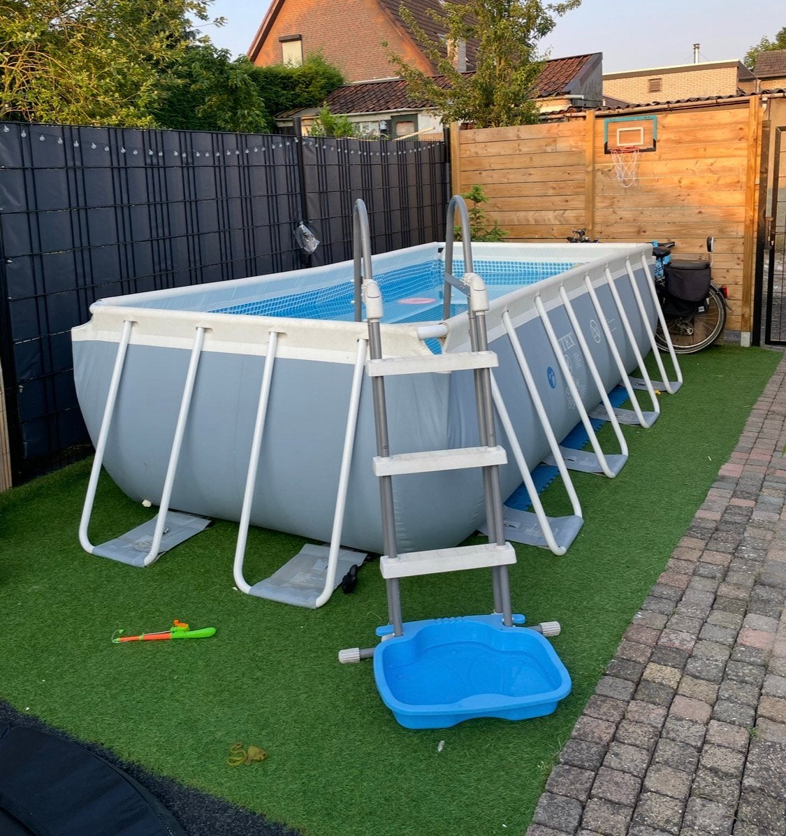 Intex opzet zwembad, Tuin en Terras, Ophalen, Gebruikt, Minder dan 80 cm, Minder dan 200 cm