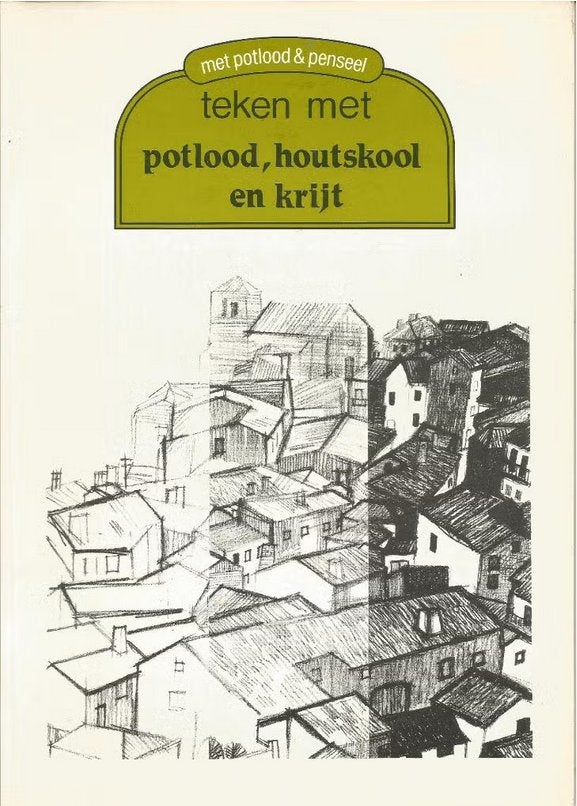 Teken met potlood, houtskool en krijt - Hans Schwarz, Ophalen of Verzenden, Zo goed als nieuw, Tekenen en Schilderen