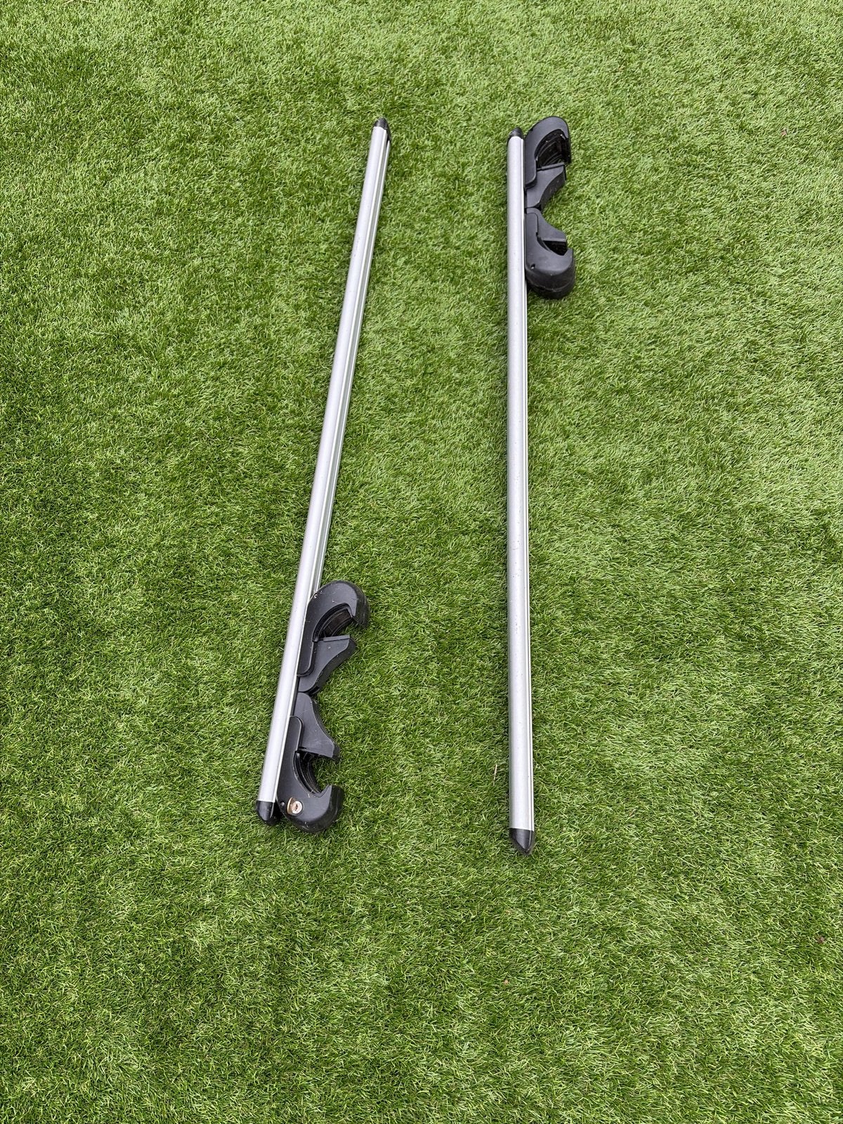 Dakdragers voor auto met open dakrails, Auto diversen, Ophalen, Gebruikt