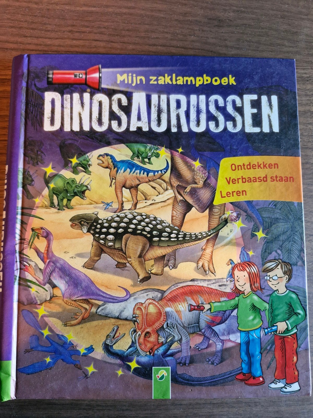 Mijn zaklampboek: Dinosaurussen- Ontdekken, Verbaasd staan,, Ophalen of Verzenden, Zo goed als nieuw, Isabella Ferrero, Non-fictie