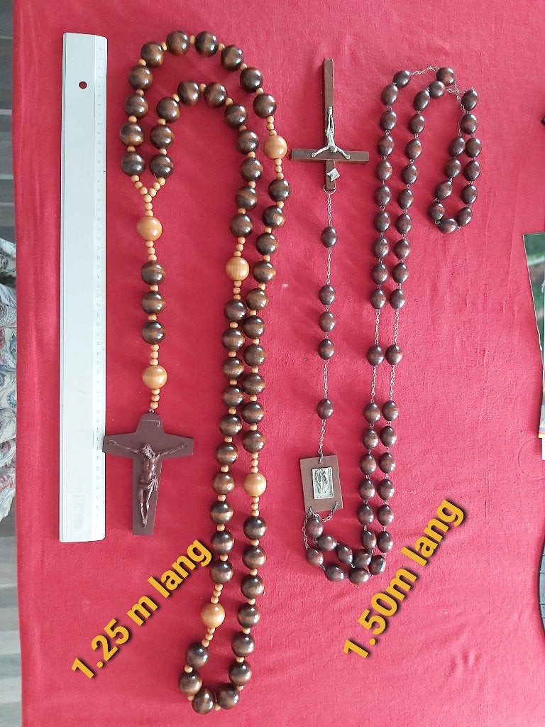 Kruisbeeld, paternoster, rozenkrans, e.a, Ophalen of Verzenden