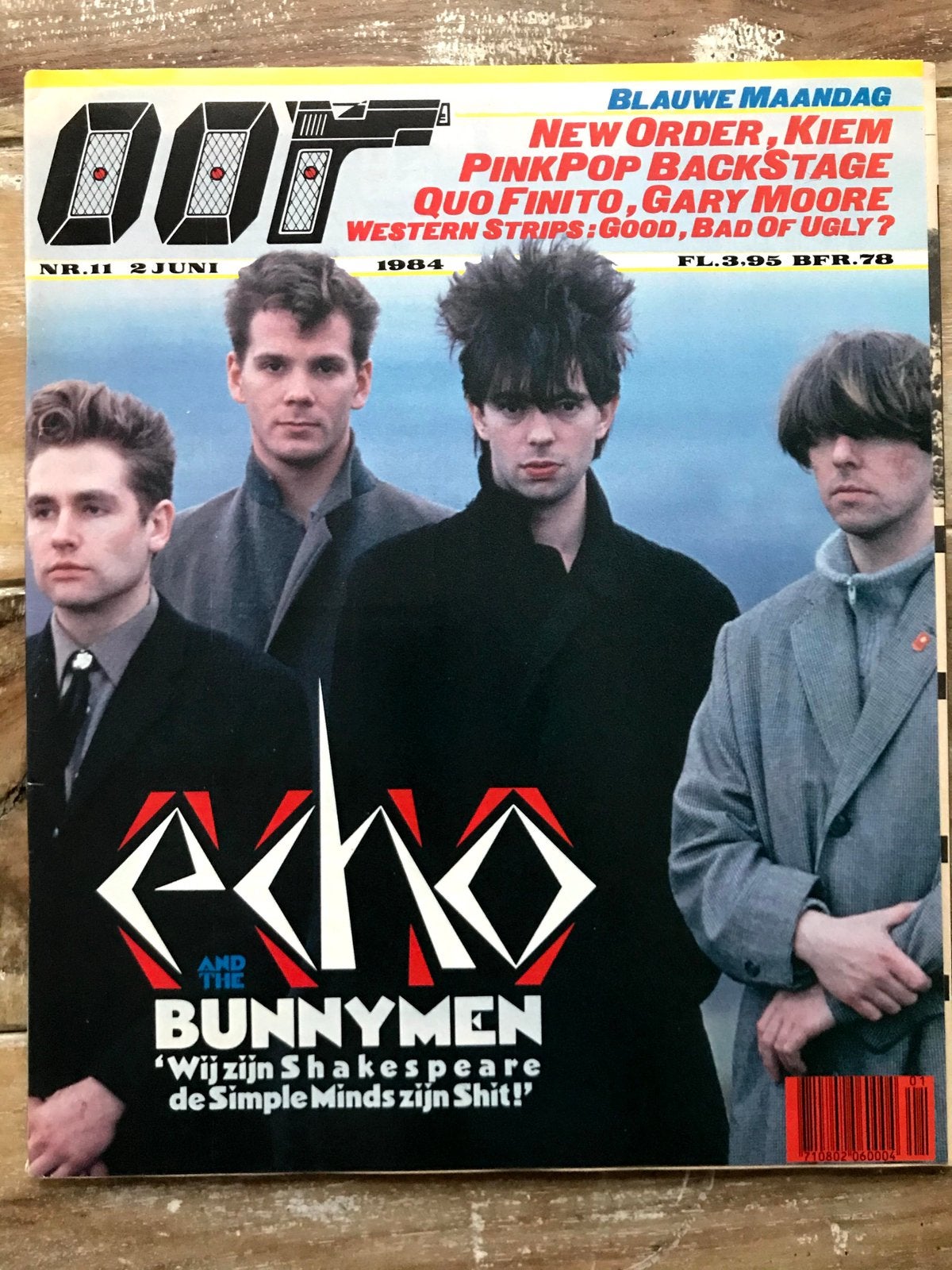 OOR Magazine 1984 STATUS QUO Gary Moore DEEP PURPLE Punk, Ophalen of Verzenden, Zo goed als nieuw, Muziek, Film of Tv