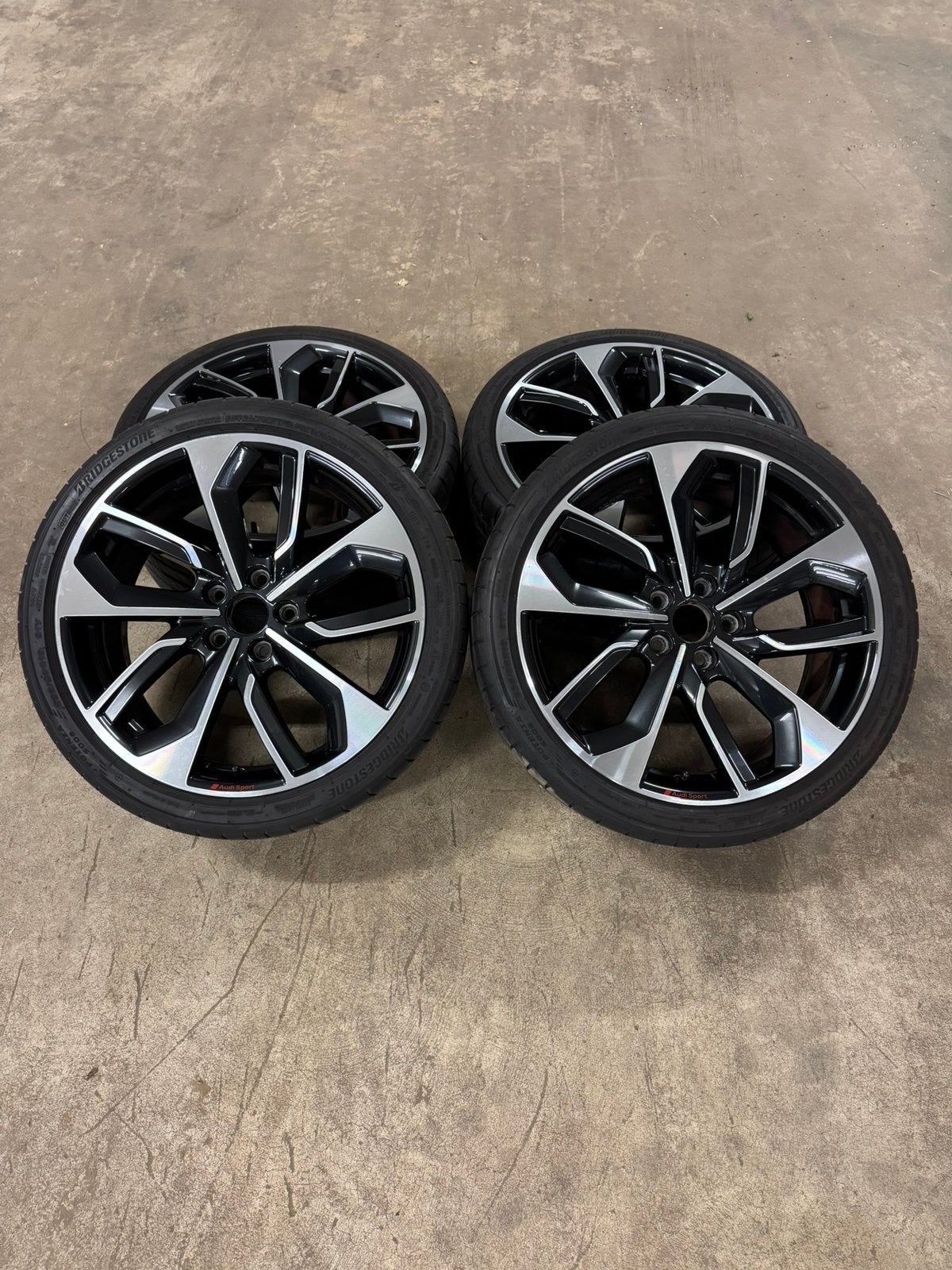 19” Audi A3 / S3 8Y Edge Velgen ORIGINEEL, Auto-onderdelen, Banden en Velgen, Gebruikt, Banden en Velgen, 235 mm, Personenwagen
