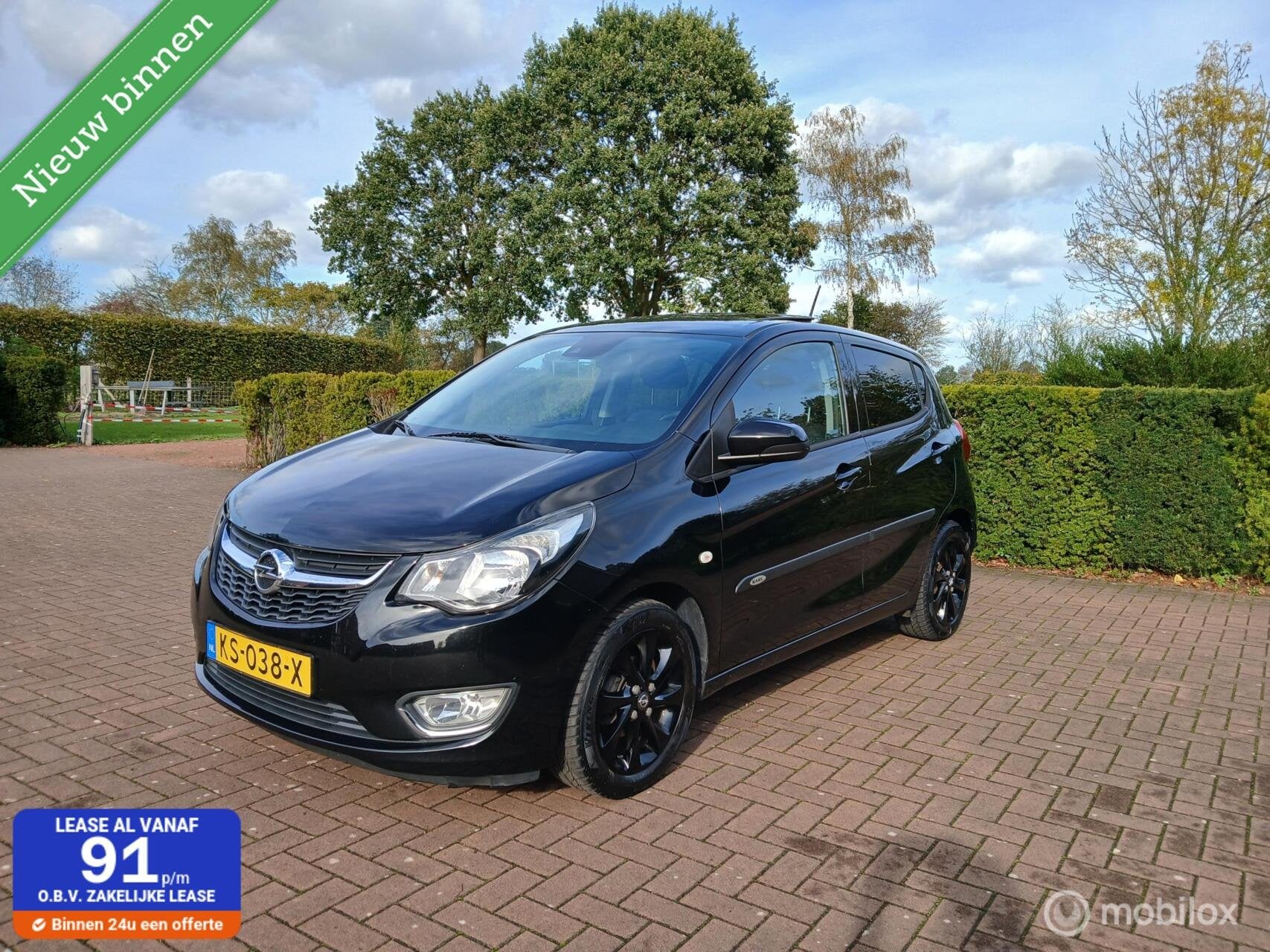 Opel KARL 1.0 ecoFLEX Innovation, Bj 2016, FULL-OPTIONS!, Auto's, Voorwielaandrijving, 839 kg, Gebruikt, Euro 6