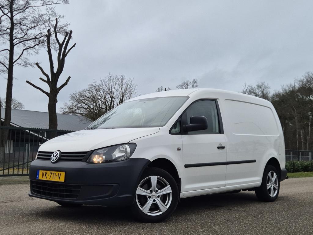 Volkswagen Caddy 2.0 Ecofuel Maxi (bj 2014), Auto's, Bestelauto's, Bedrijf, Te koop, ABS, Alarm, Boordcomputer, Centrale vergrendeling