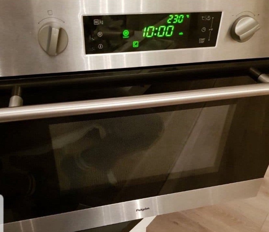 Pelgrim combi magnetron, Witgoed en Apparatuur, Ophalen, Zo goed als nieuw, Inbouw, Draaiplateau