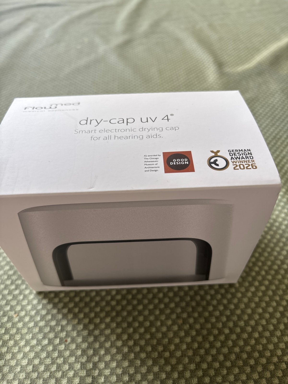 Nieuwe Flow Med dry-cap uv 4 voor gehoorapparaten, Witgoed en Apparatuur, Ophalen, Nieuw, Overige typen